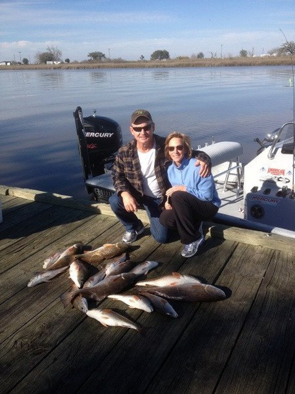 Grand Chenier Redfish on Mermentau River